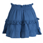 Blue Muslin Skirt