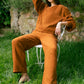 Cinnamon Muslin Pant