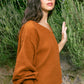 Cinnamon V Neck Lodos Top