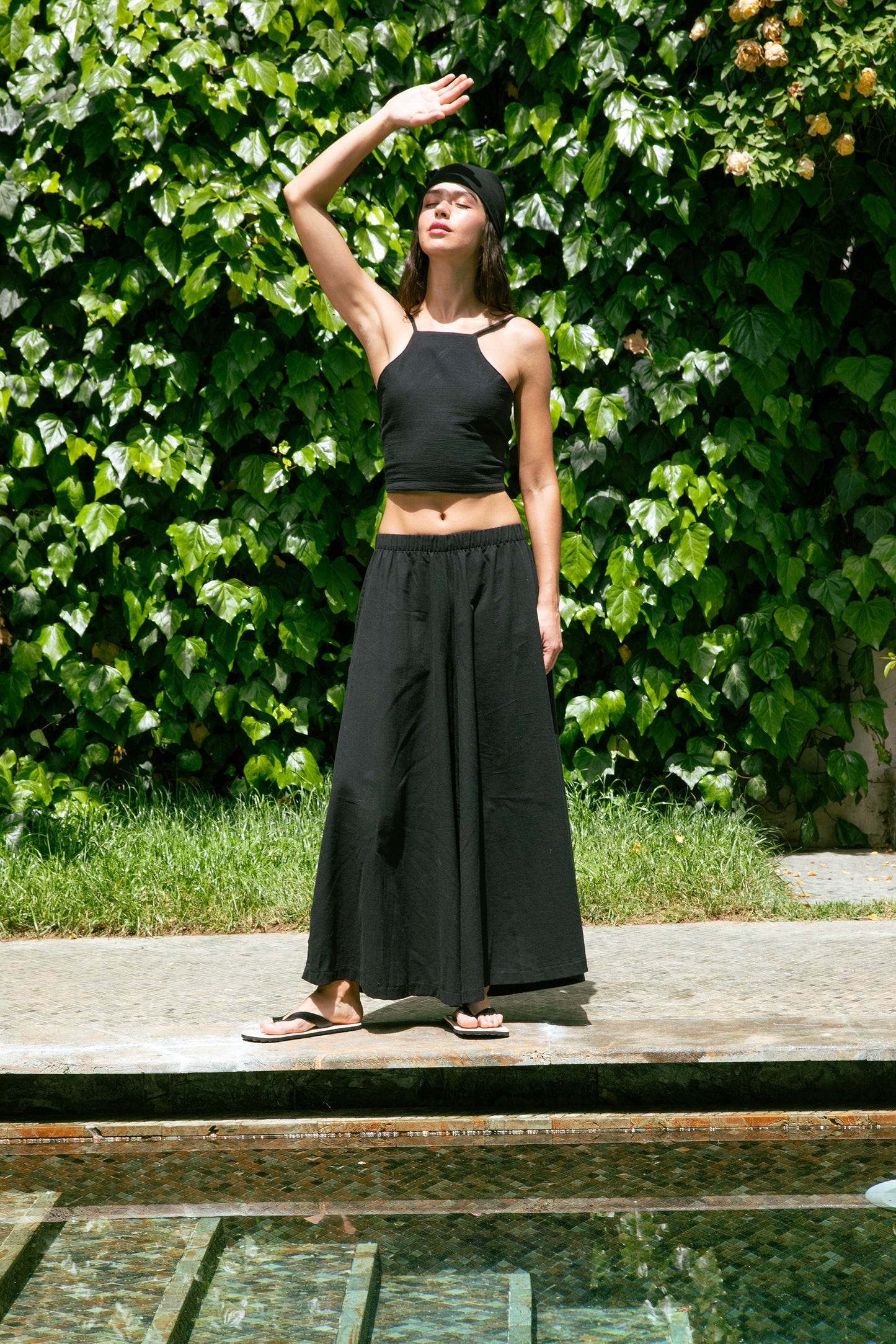 Black Palazzo Pant