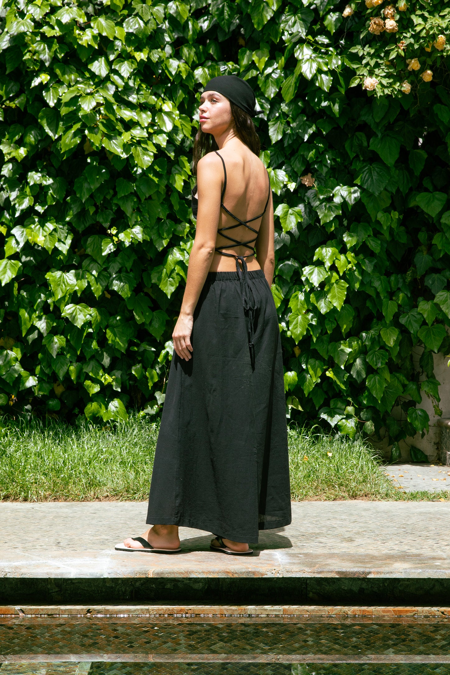 Black Palazzo Pant