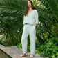 Mint Green Muslin Pant