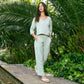 Mint Green Muslin Pant