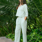 Mint Green Muslin Pant