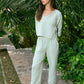 Mint Green Muslin Pant