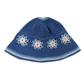 Blue Flower Power 'Hand-Knitted' Hat