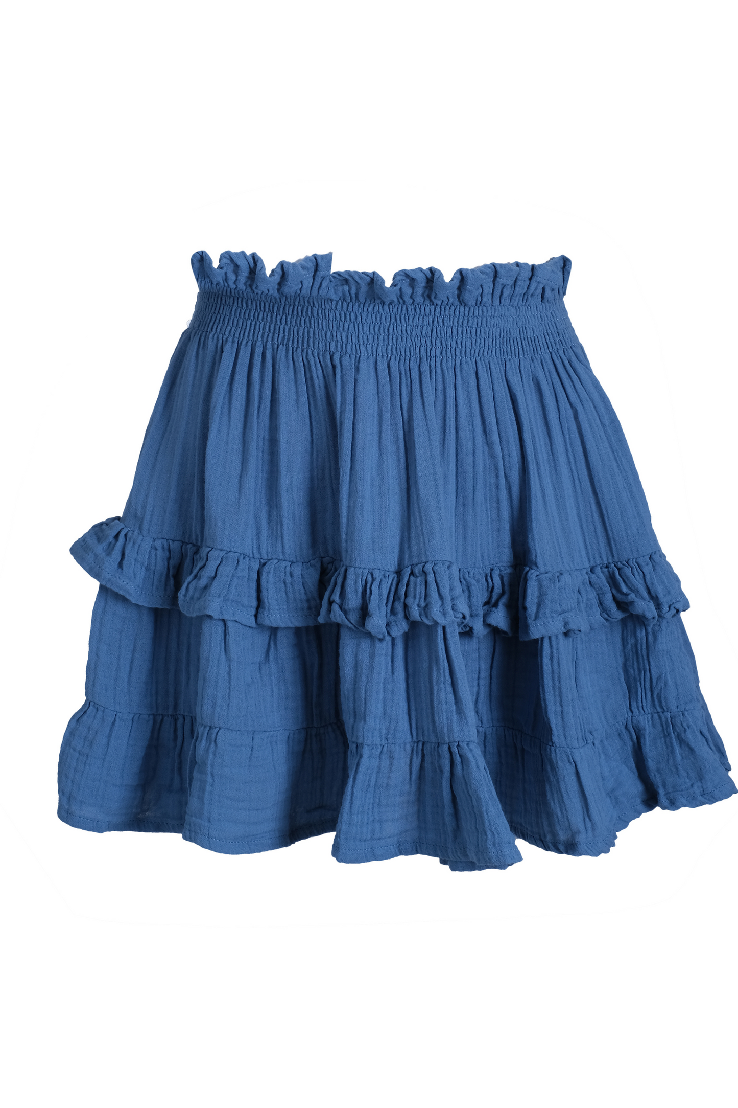 Blue Muslin Skirt