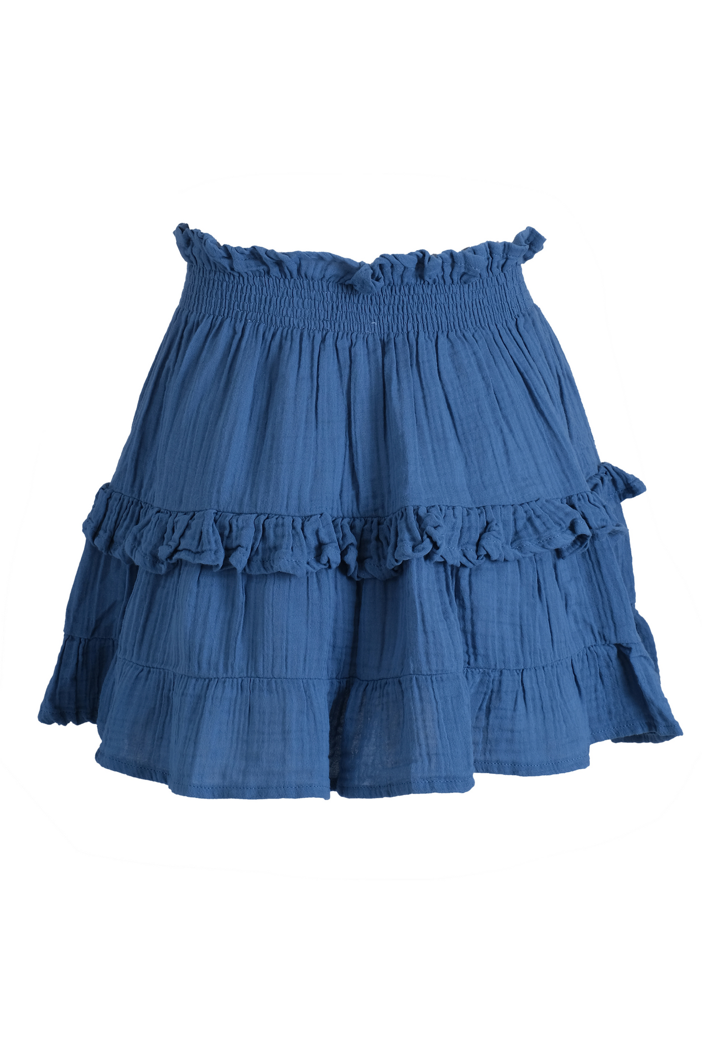 Blue Muslin Skirt