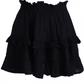 Black Muslin Skirt