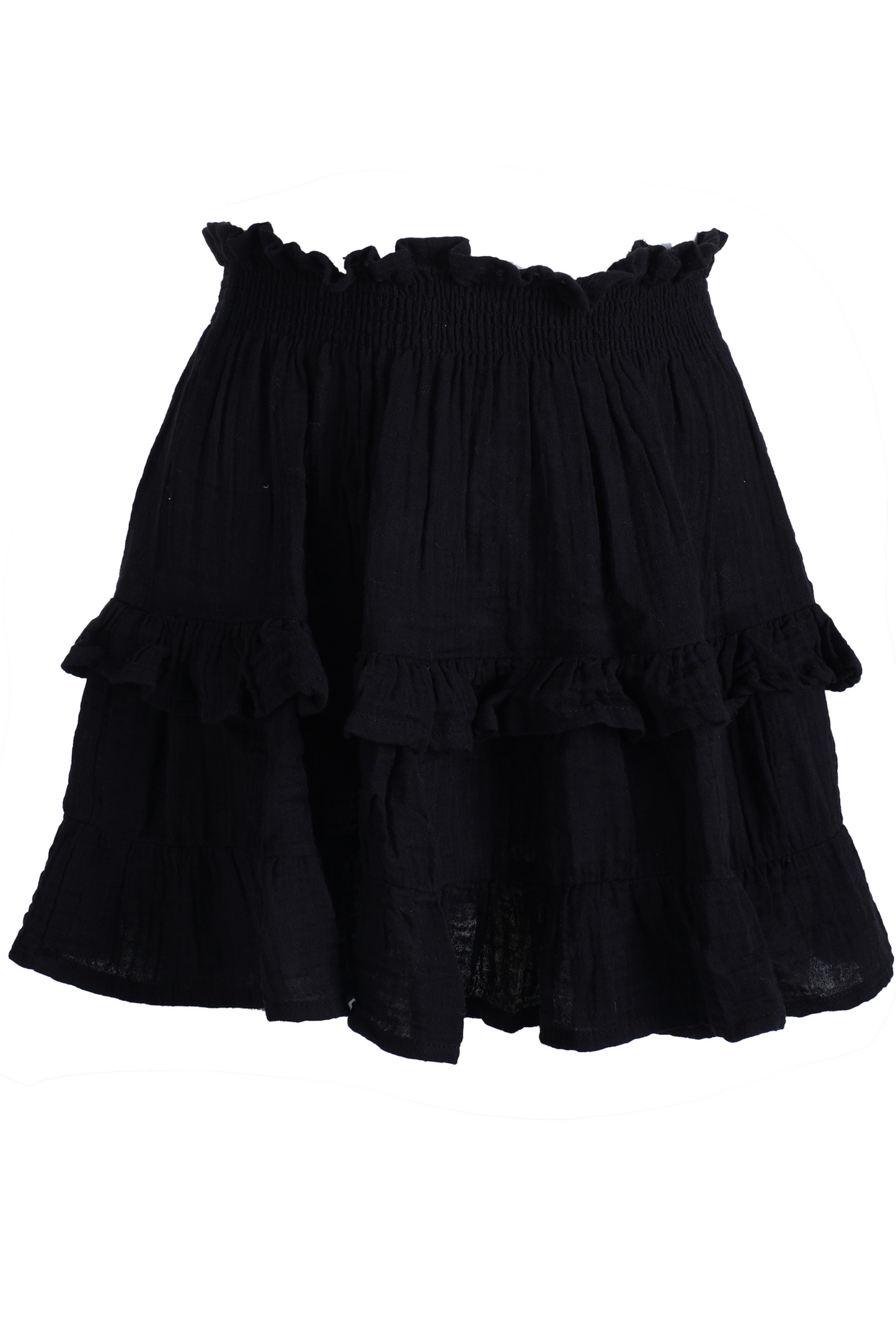 Black Muslin Skirt