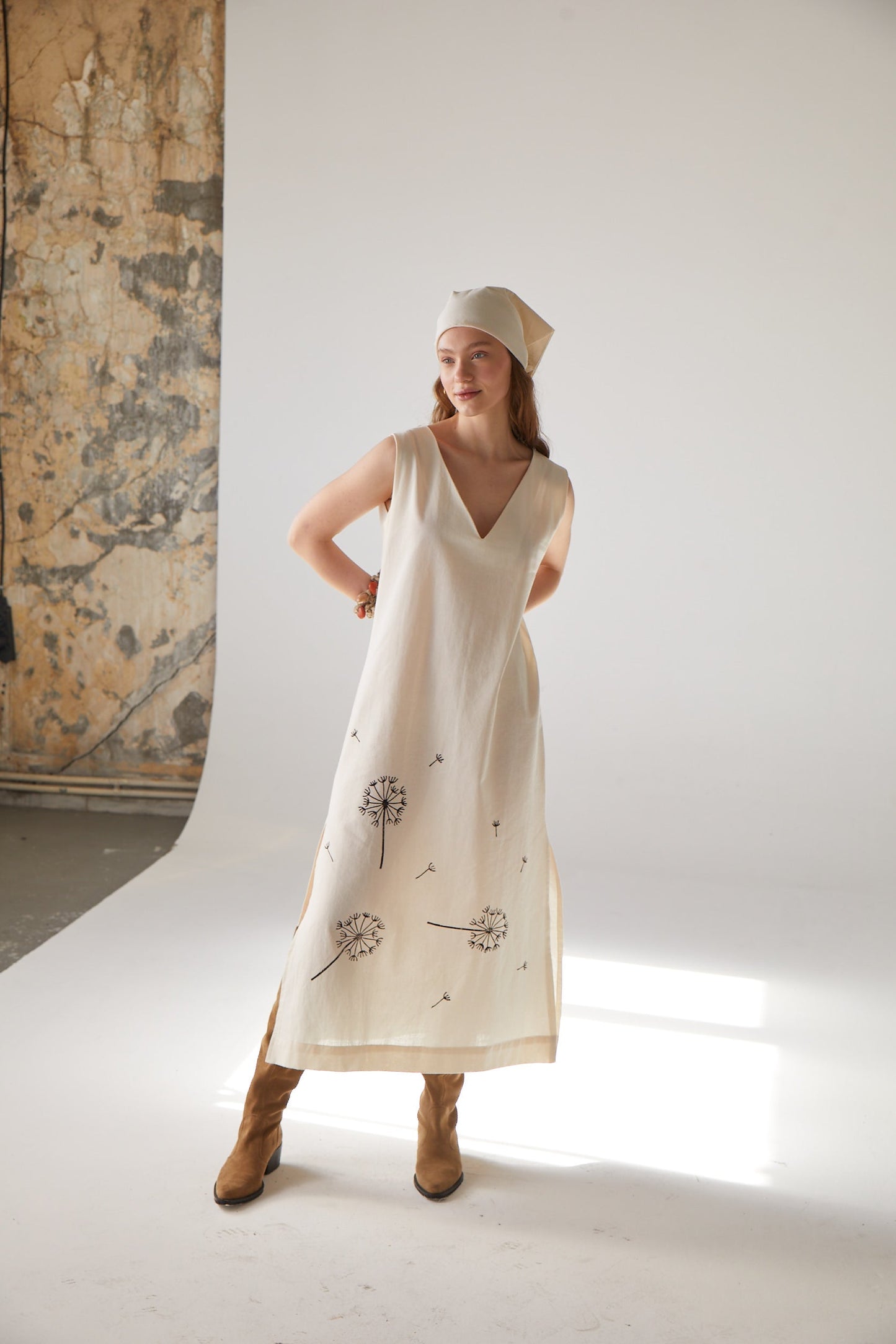 Raw Cotton Dress