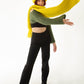 Yellow Hand Knitted Hat/ Scarf Set