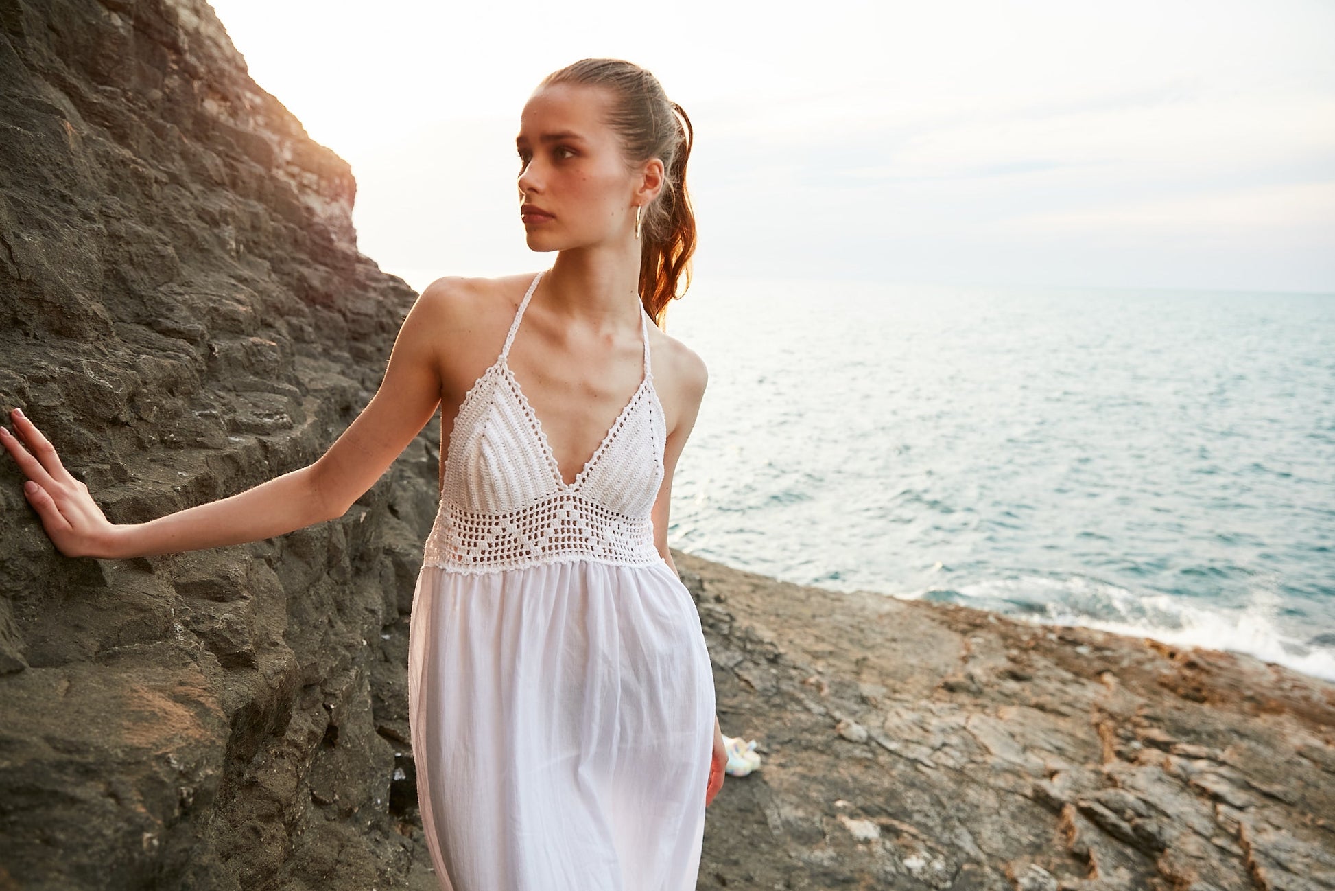 Turkish Cotton/Hand Knitted Dress – Handarte Los Angeles US Turkish Cotton/Hand Knitted Dress – Handarte Los Angeles US