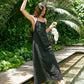 Black Muslin Kybele Dress